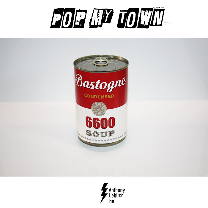 Pop Town Can "Bastogne"